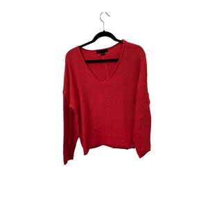 Sanctuary hot pink sweater size large